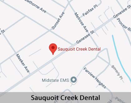 Map image for Family Dentist in Utica, NY